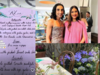 Sonam Kapoor’s chic baby shower is a pink affair, dreamy decor with handwritten menus steal the show