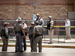Texas gunman warned online he was going to shoot up school