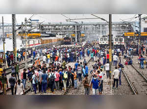 Hyderabad: A mob vandalises trains and railway properties at the Secunderabad Ra...