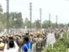 Police use lathi-charge to disperse anti-Agnipath protesters in Karnataka's Dharwad