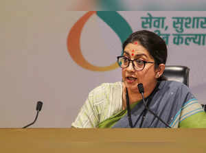 New Delhi: Union Minister for Women and Child Development, and BJP leader Smriti...