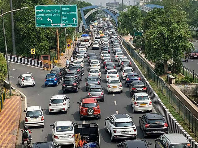 ​Traffic snarls in Delhi-NCR