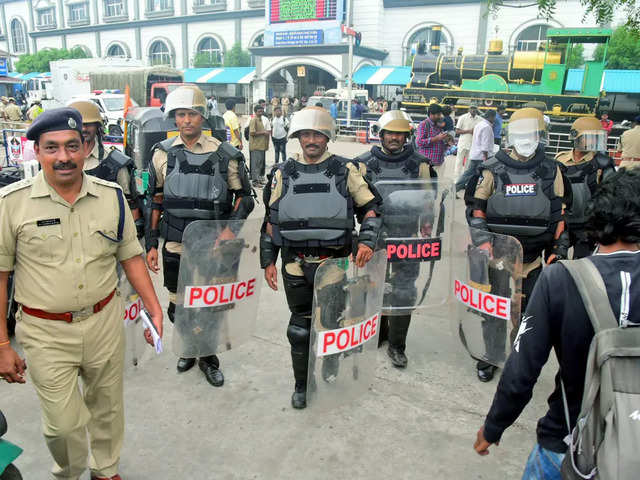 ​Tight security in Vijayawada