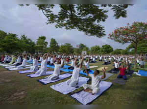 India International Yoga Day.