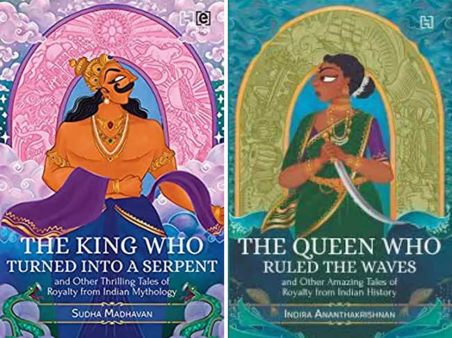 'The Queen Who Ruled the Waves' and 'The King Who Turned into a Serpent' aim to take "history close to the heart of the readers"​.