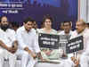 Congress leaders stage Satyagraha against Rahul Gandhi's questioning, 'misuse' of central agencies