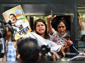 New Delhi, June 15 (ANI): Delhi Mahila Congress chief Amrrita Dhawan and party s...
