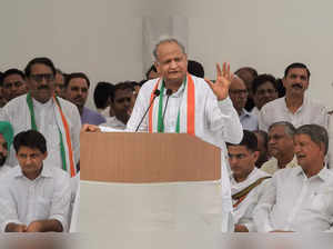 Congress leader and Rajasthan CM Ashok Gehlot