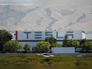 FILE PHOTO: The Tesla factory is seen in Fremont