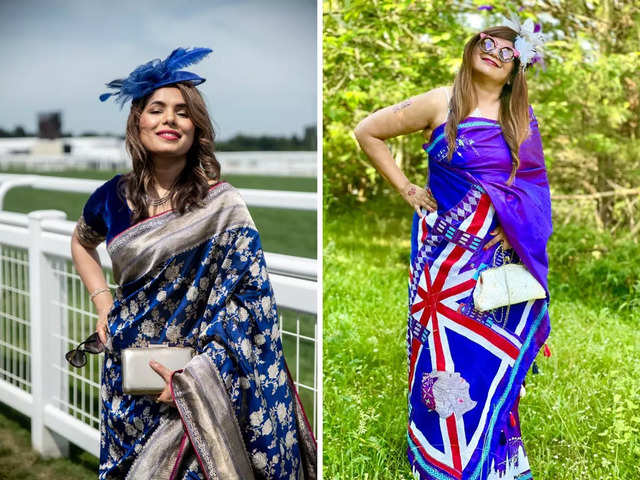 Sarees takeover dresses at the Royal Ascot Ladies Race Day 2022 - India  Today