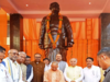 Uttar Pradesh Chief Minister Yogi Adityanath pays floral tributes to Syama Prasad Mookerjee