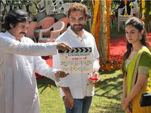 Pawan Kalyan launches Arjun Sarja directorial starring Vishwak Sen and Aishwarya Arjun