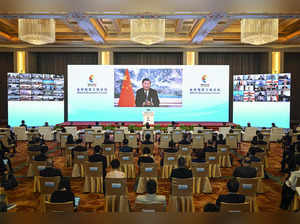 China's Xi criticizes sanctions at meeting of BRICS nations