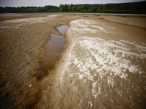 Water levels plunging