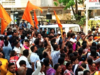 Shiv Sena workers vandalise offices, threaten rebels