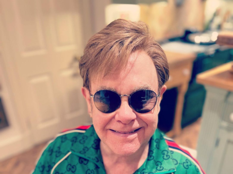 Turns out that my new glasses chains make me the new Elton John. :  r/NonBinary