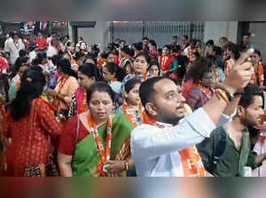 Maharashtra govt crisis: Shiv Sena workers stage protest in Jammu