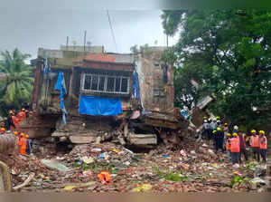 Rescue operation underway after a four-storey building collapsed at Naik...