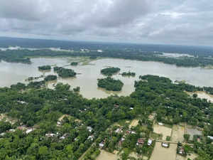 Assam flood situation improves, most rivers show receding trend