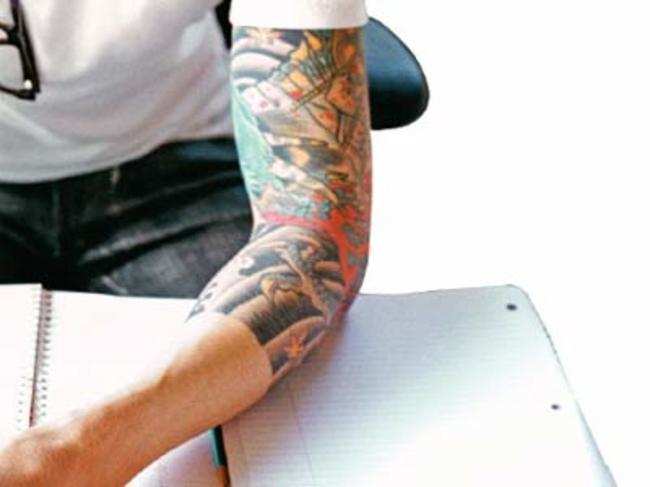 India ink: Tattoos in office - The Economic Times