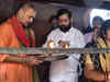Eknath Shinde visits Kamakhya temple, to return to Mumbai on Thursday