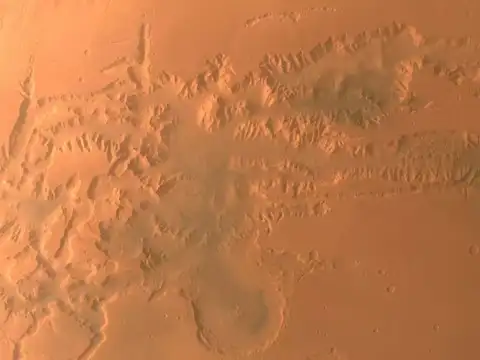 Martian south pole