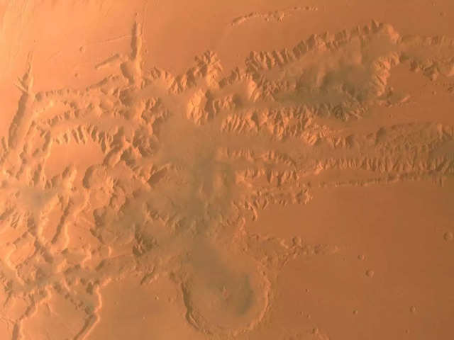 Martian south pole