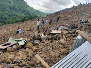Dozens feared dead in massive landslides in western Manipur’s Noney district