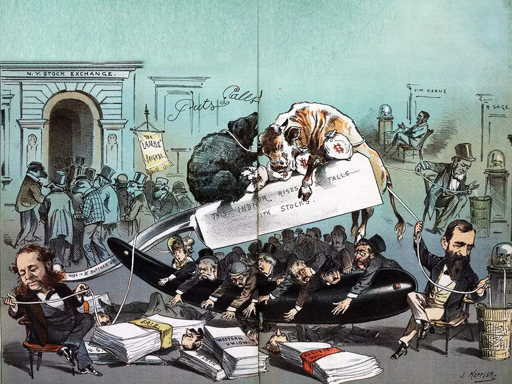 Bull or bear? Who entered the ring of stock markets first?