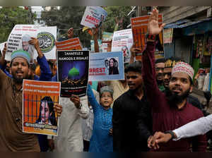 Protest against Sharma's comments on Prophet Mohammed, in Kolkata
