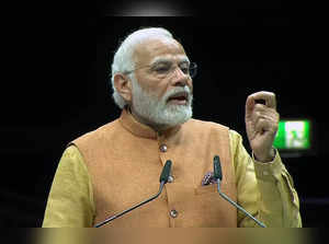 Munich, June 26 (ANI): Prime Minister Narendra Modi addresses the Indian diaspor...