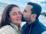Kareena Kapoor Khan enjoys summer in England, gets a 'kiss of love' from hubby Saif Ali Khan