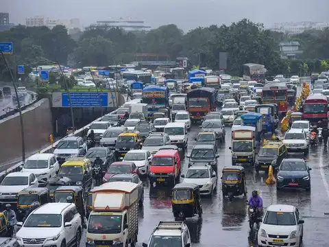 ​Traffic jam on highway
