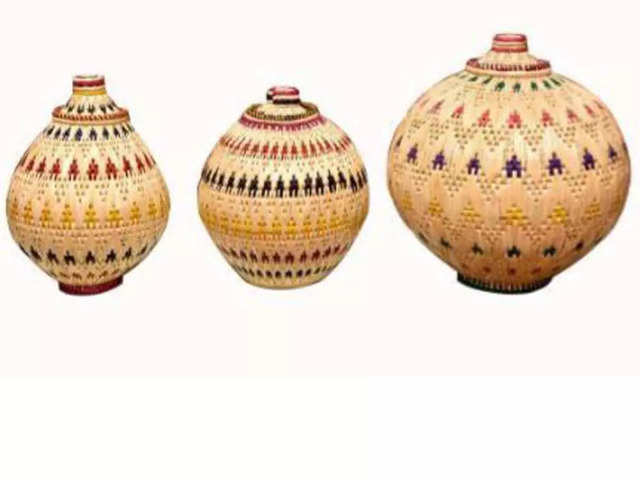 ​Moonj baskets from Prayagraj