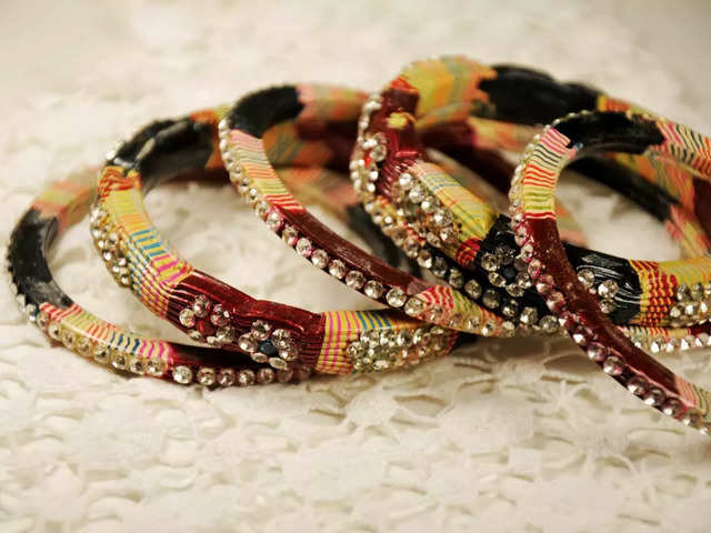 ​Lac bangles from Jaipur