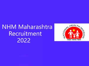 NHM Maharashtra Recruitment 2022