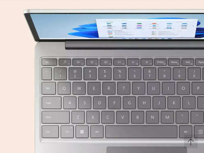 Microsoft Surface Go laptop