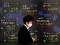 Japan's Nikkei falls on slowdown worries, energy losses