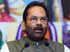 Mukhtar Abbas Naqvi resigns as Union Minister of Minority Affairs