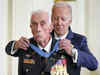 President Biden awards the Medal of Honor to a retired army major hailing from Santa Cruz