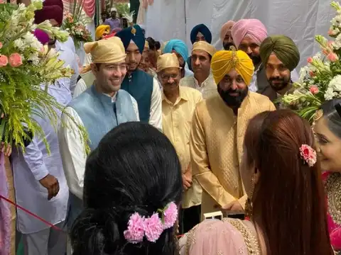 ​Kejriwal at wedding