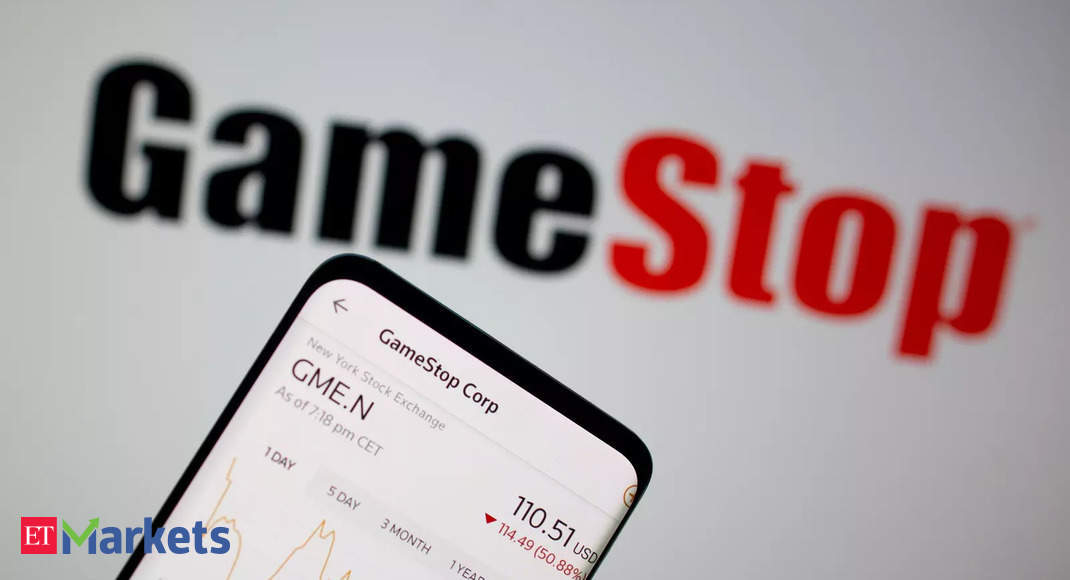 GameStop jumps as stock split lures retail investors