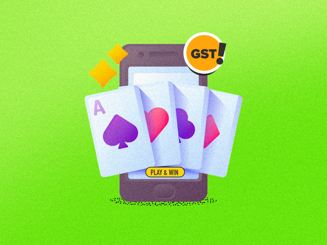 Online gaming, casinos GST