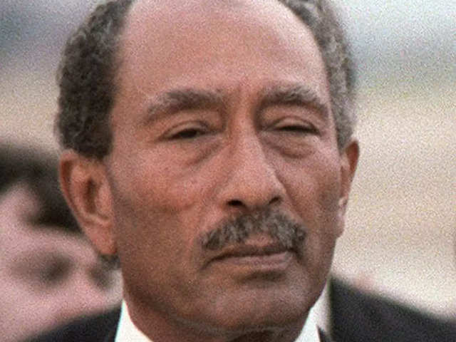 ​Anwar al-Sadat, President of Egypt, 1981