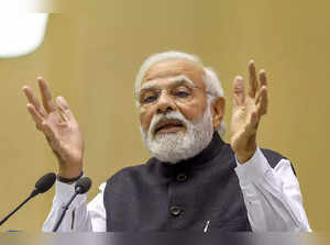 New Delhi_ Prime Minister Narendra Modi addresses the first 'Arun Jaitley Memori....