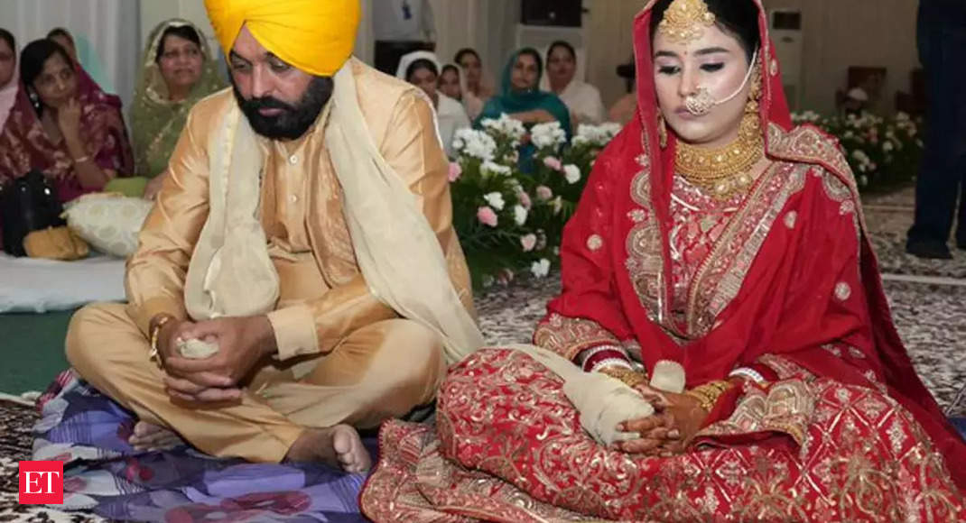 Bhagwant Mann Marriage: Pronounced Mann and (CM’s) spouse; Punjab CM will get married in workplace