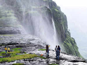 Gravity defying Naneghat Waterfalls is leaving netizens spellbound