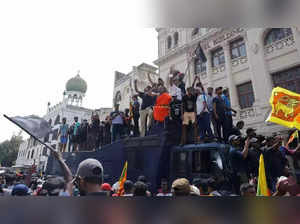 Where is Sri Lankan President Gotabaya Rajapaksa