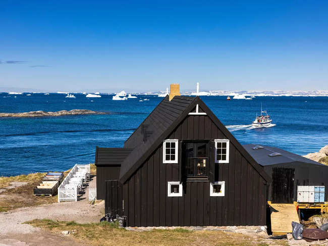 Poul Egedes House, housing the KOKS restaurant of double-Michelin-starred Faroese chef Poul Andrias Ziska in Ilimanaq, Greenland.