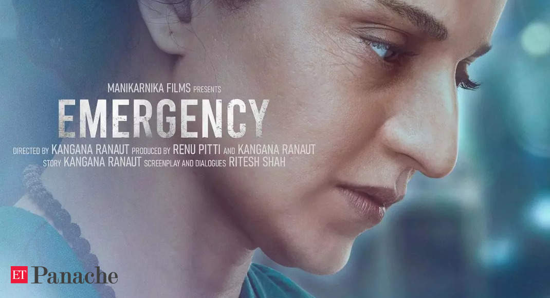 kangana ranaut: Kangana Ranaut starts shooting for 'Emergency', shares  first-look teaser - The Economic Times